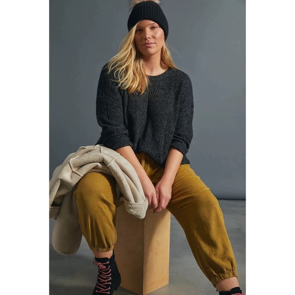 Anthropologie Keely Cable-Knit Sweater NWT SZ 1X - Picture 3 of 14